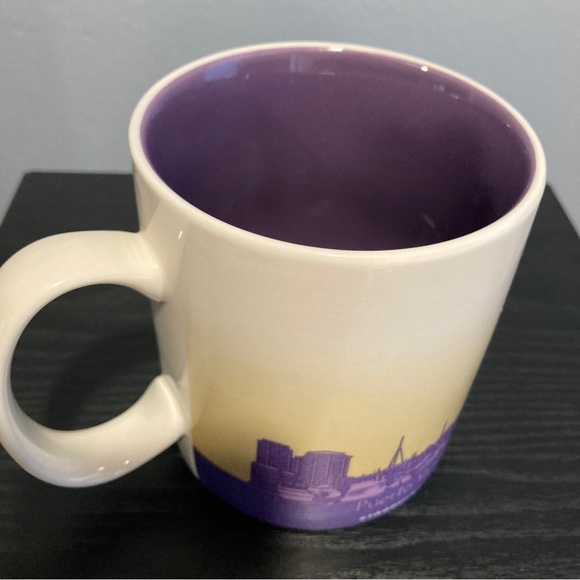 Starbucks PUERTO VALLARTA Mexico City Series 16oz coffee mug Global Icon 2014 - Picture 4 of 9